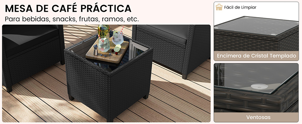 set de muebles para patio