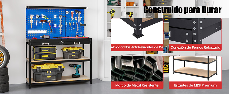 centro de trabajo comercial de alta resistencia