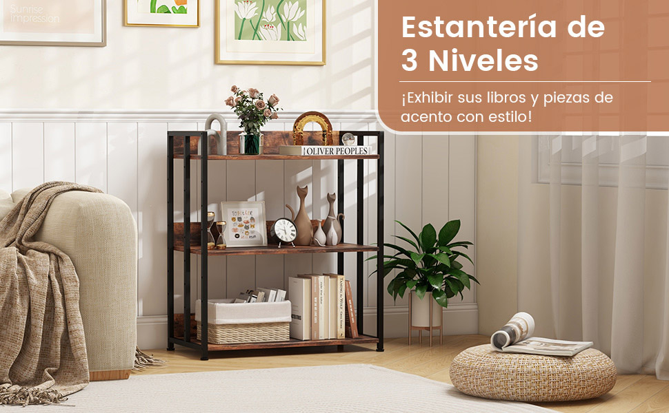 Estantería Industrial de 3 Niveles