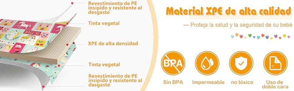 Alfombra de juego para niños