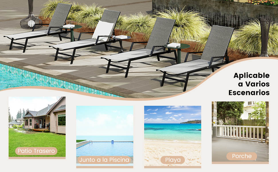 Tumbona patio