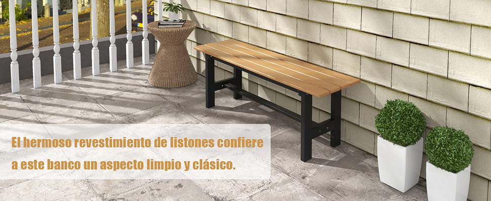 Banco asiento listones transpirable