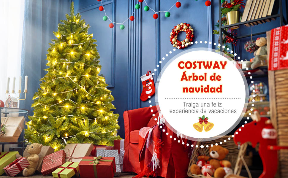 Árbol de Navidad PVC realista