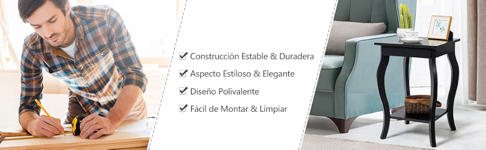 mesas auxiliares modernas