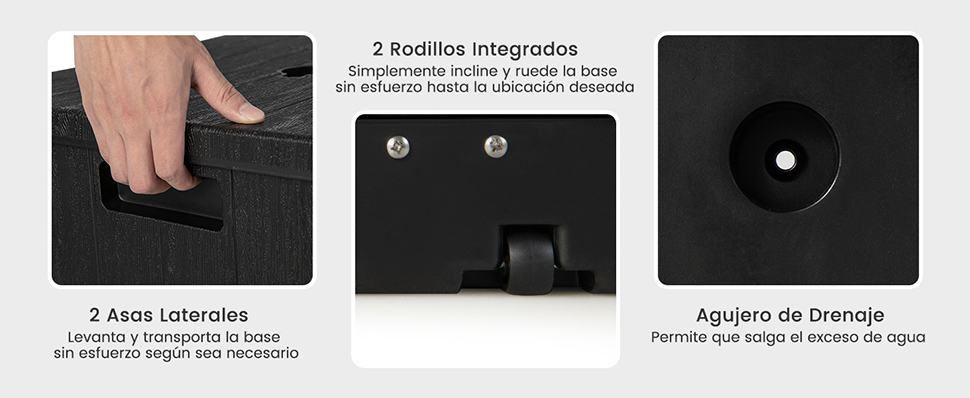 Soporte universal para sombrilla