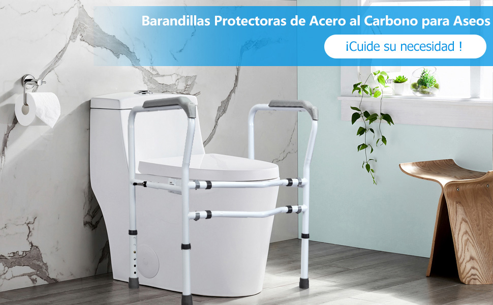 Barra de apoyo para inodoro