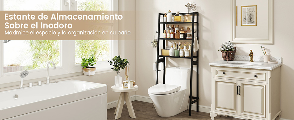 Armario de baño con ruedas