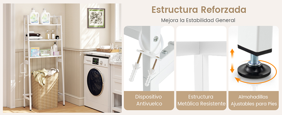 Carrito de baño estrecho