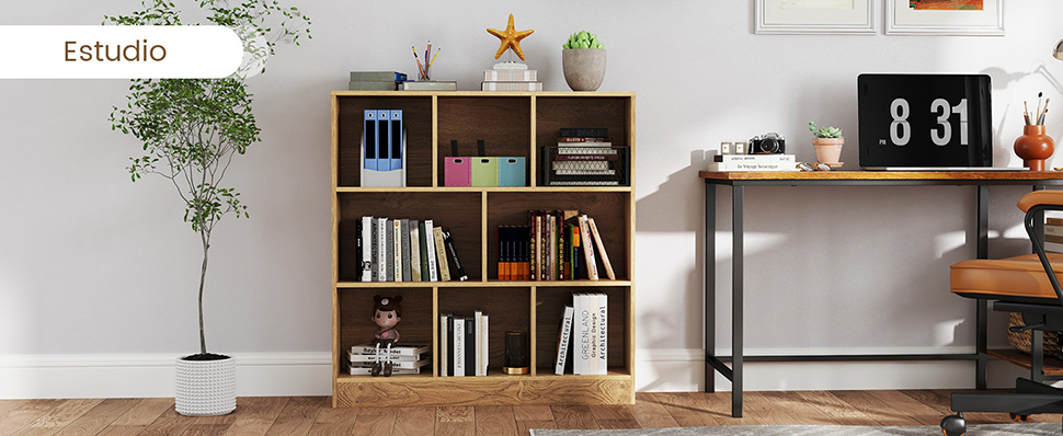 Mueble con cubos