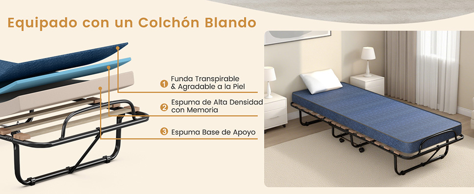 Cama Plegable