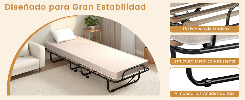 Cama plegable