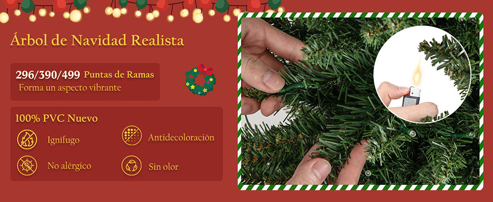 Árbol de Navidad tipo lápiz