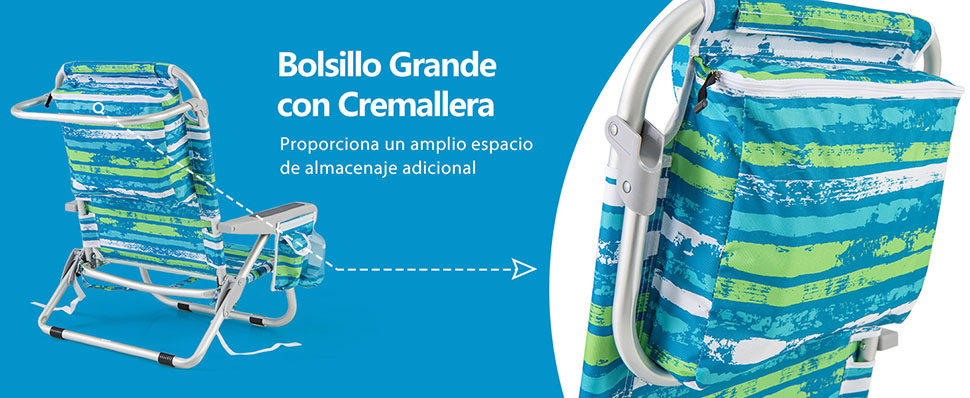 Silla exterior baja