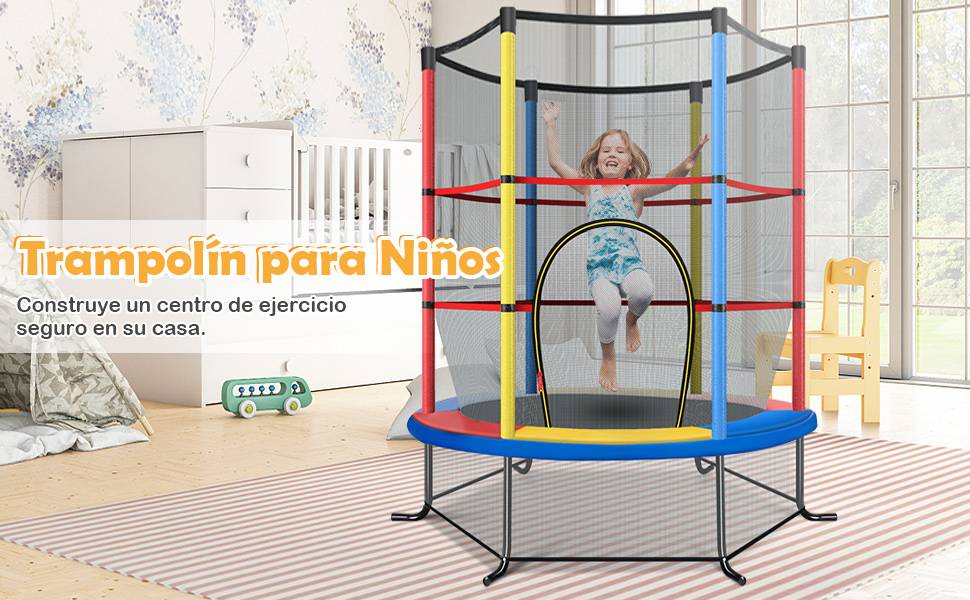Cama elástica para niños