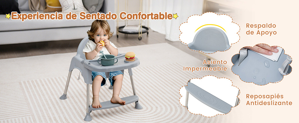 Silla de comer niño
