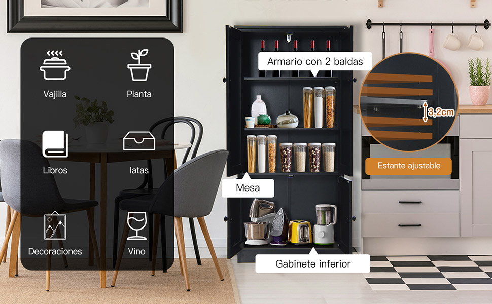 Mueble almacenamiento salón