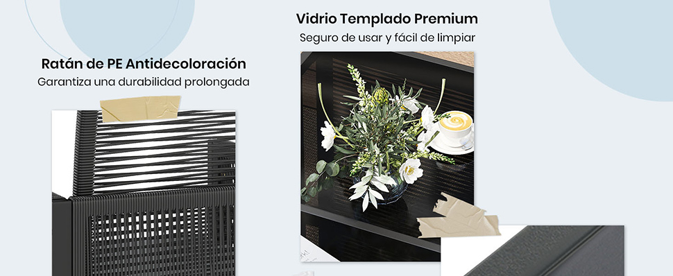 Muebles terraza ratán