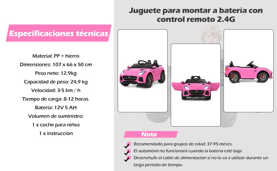 Coche con 2 Asientos