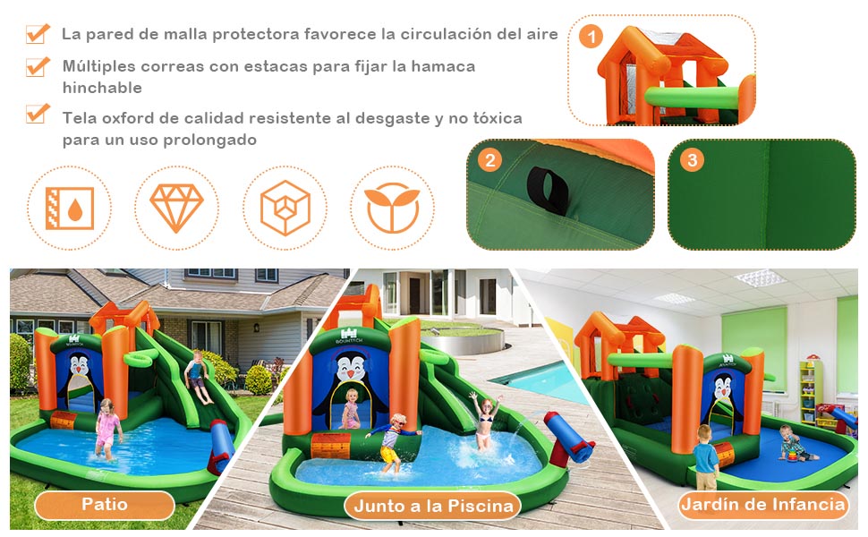 casa de salto hinchable