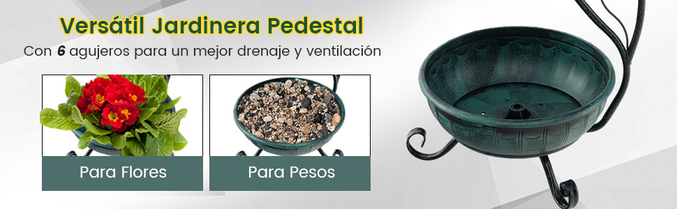 baño para pájaros de jardín antiguo