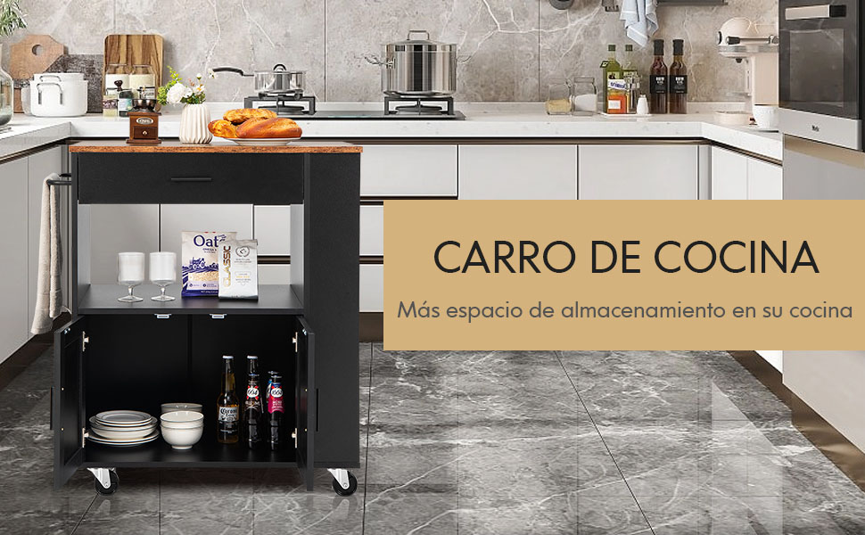 Carrito de Cocina