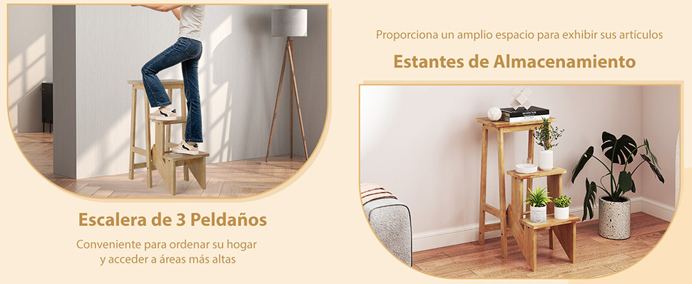 Taburete para alcanzar alturas