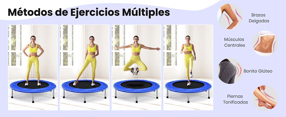Cama elástica plegable