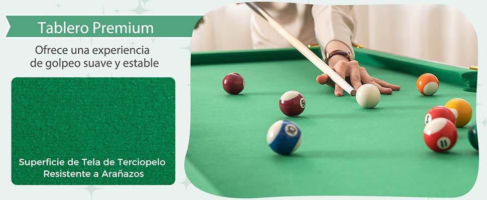 mesa de billar para niños y adultos