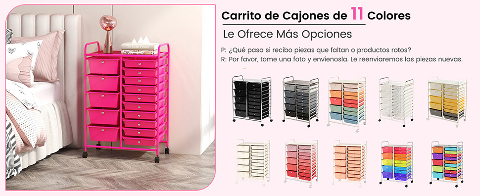 Organizador De Herramientas Con Ruedas