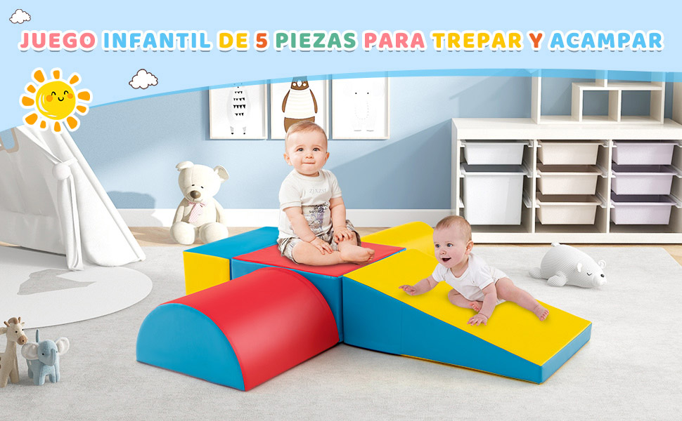 Bloques espuma niños