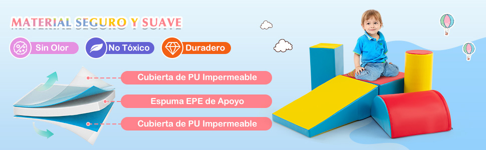 Circuitos psicomotores espuma