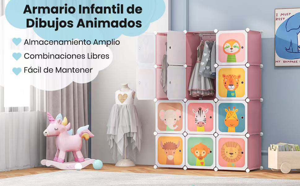 Armario Portátil para Niños