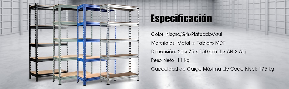 Estantería de garaje