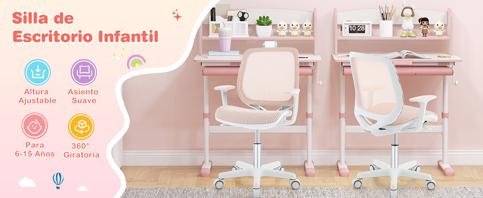 Silla ergonómica para niños