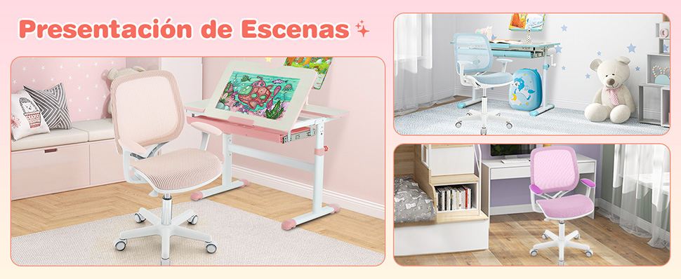 Silla de trabajo para niños