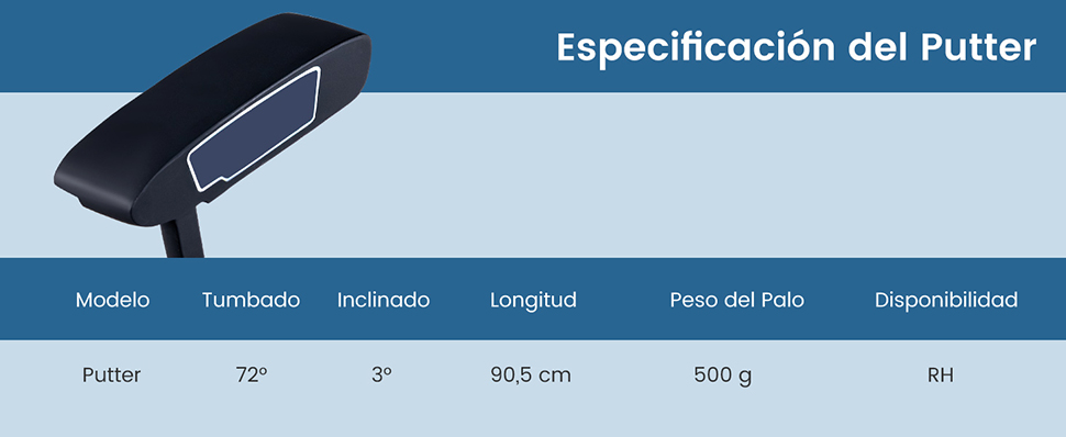 Juego completo de palos de golf para hombre con bolsa de soporte