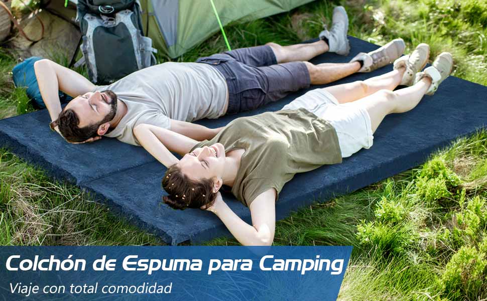 Colchón hinchable camping