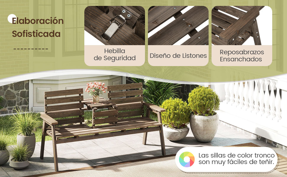 Banco terraza