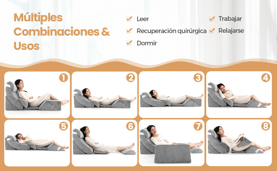 Kit almohadas terapéuticas