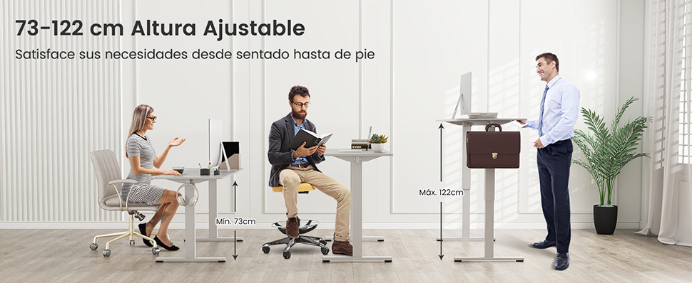 Escritorio elevable eléctrico