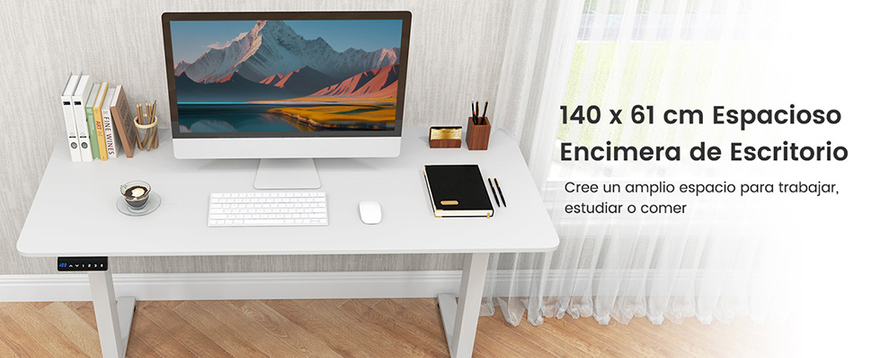 Mesa de pie eléctrica