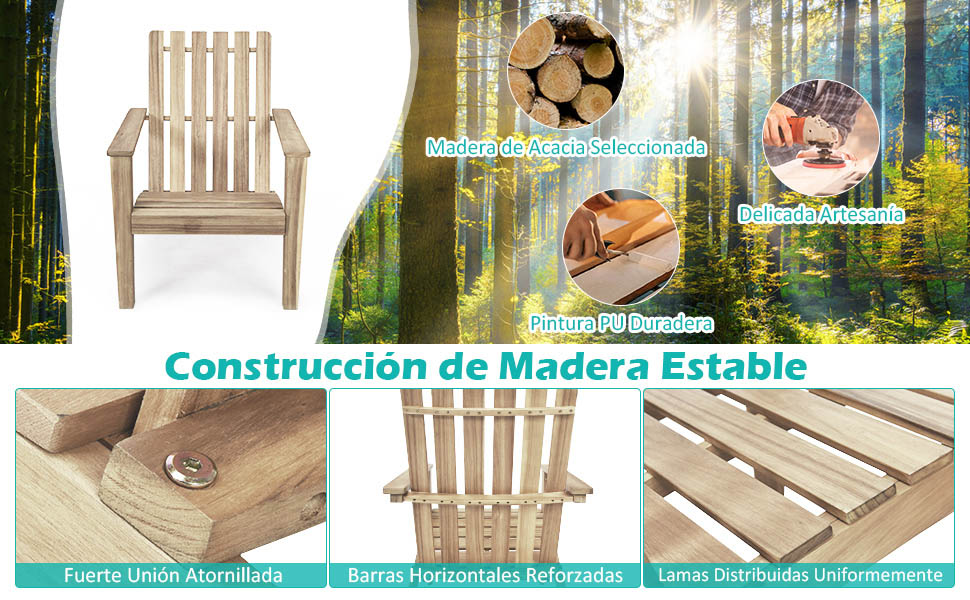Silla Adirondack