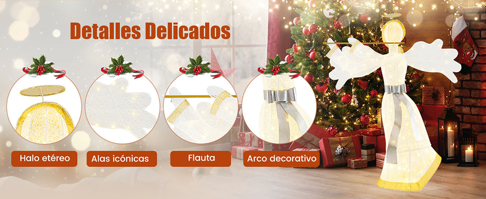 Decoración exterior navideña