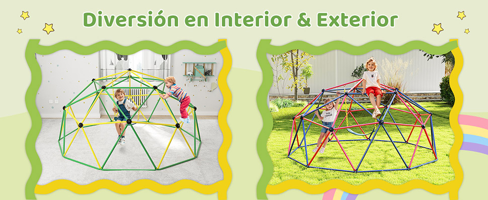 bastidor de escalada para niños de 3 a 12 años
