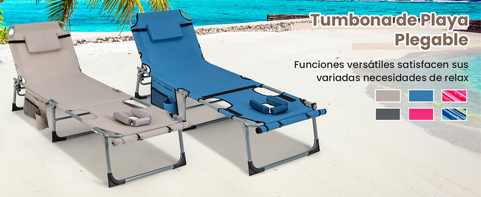 Tumbona Plegable de Jardín