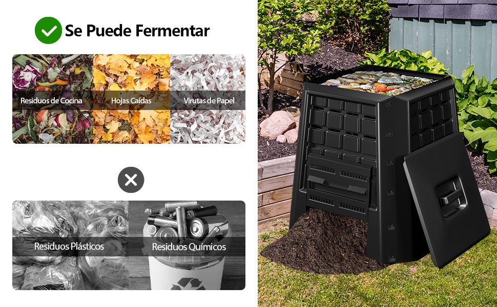 Caja compostadora
