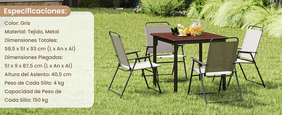 silla de patio