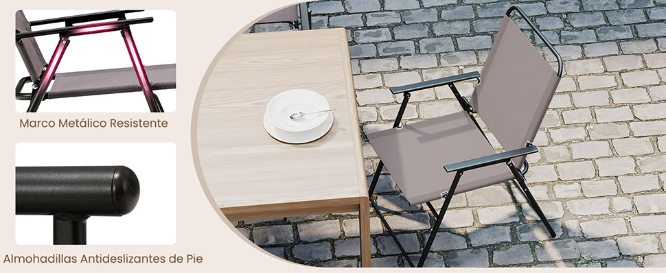sillas de comedor de exterior