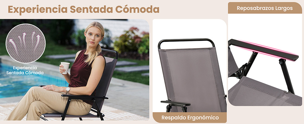 sillas de comedor plegables