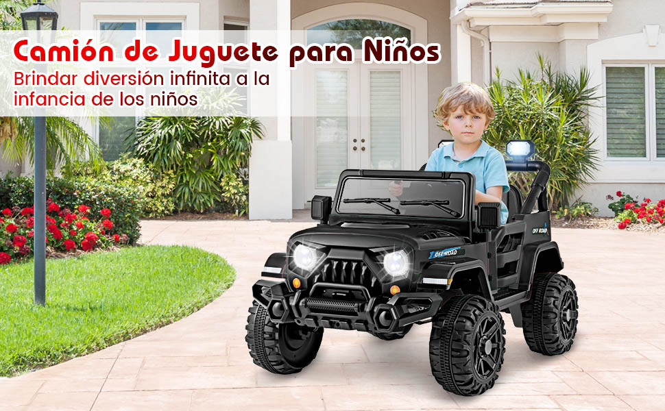 Camión eléctrico 12V niños